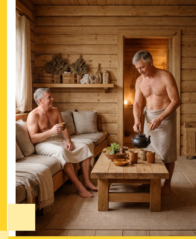 Бани с комнатой отдыха под ключ в Торжке от 460080 р. | ЭриданТрж