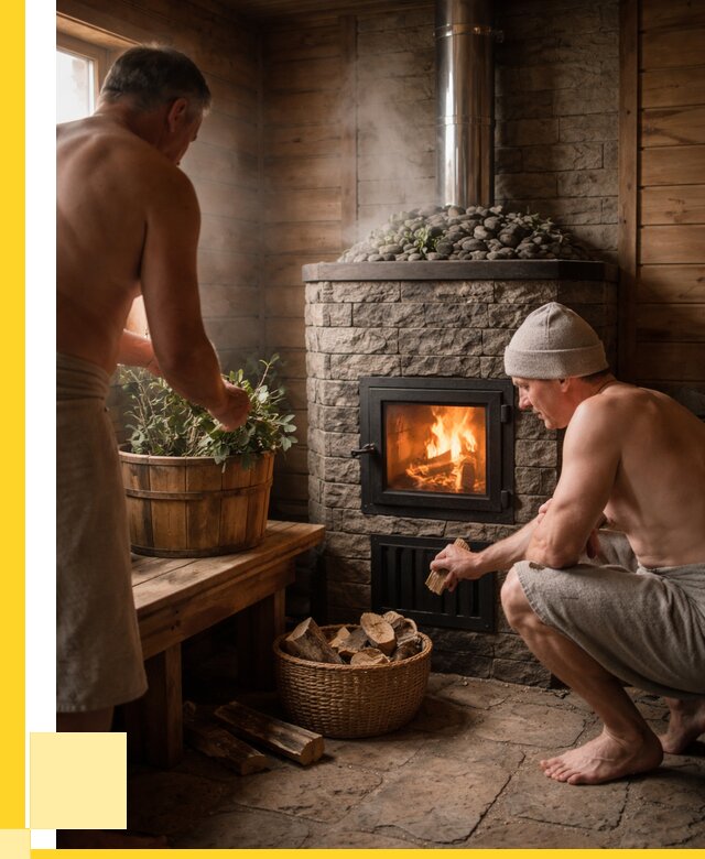 Банные печи под ключ в Торжке от 46008 р. | ЭриданТрж кирпичная