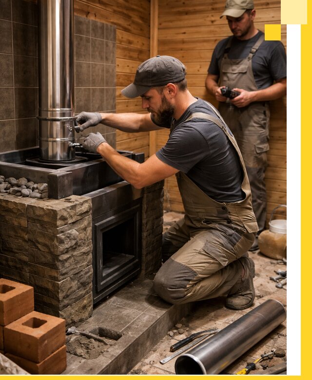 Изготовление и установка банных печей под ключ в Торжке