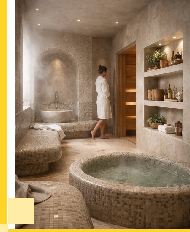 Строительство бани с хамамом в Торжке от 766800 р. | ЭриданТрж