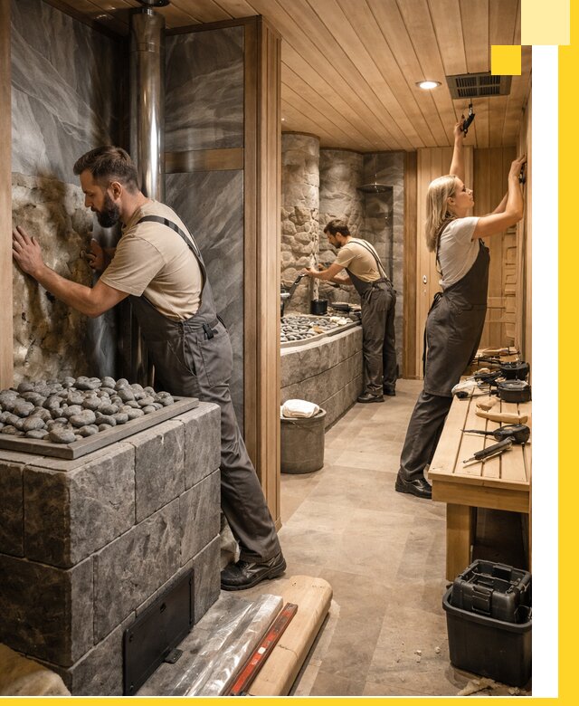 Строительство бань и SPA процедур в Торжке под ключ и отделкой