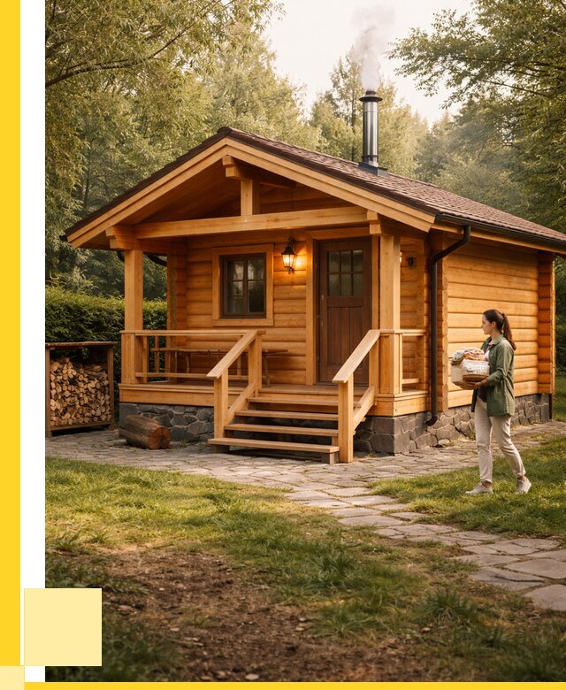 Купить баню под ключ в Торжке от 664560 р. | ЭриданТрж