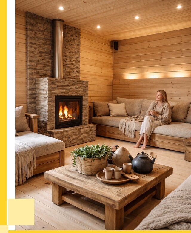 Проект бани с комнатой отдыха в Торжке от 35784 р. | ЭриданТрж