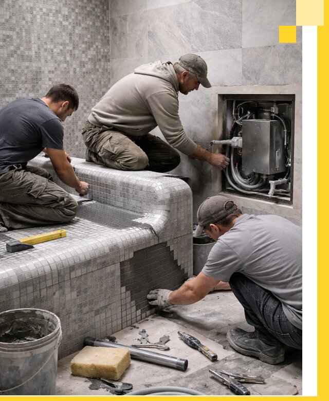 Проекты хамамов под ключ в Торжке и дизайн и строительство