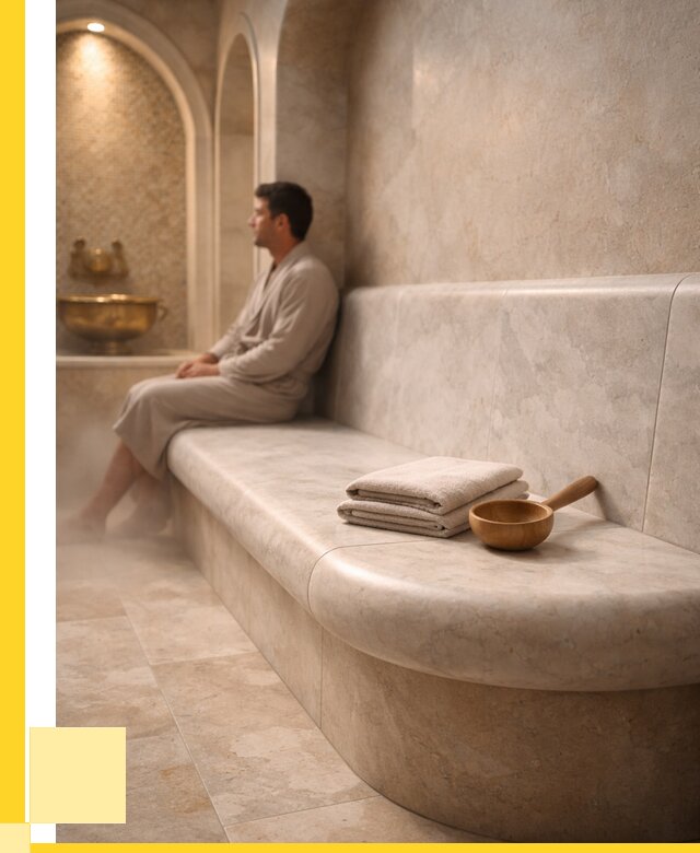 Сиденья для хамама в Торжке под ключ от 12269 р. | ЭриданТрж