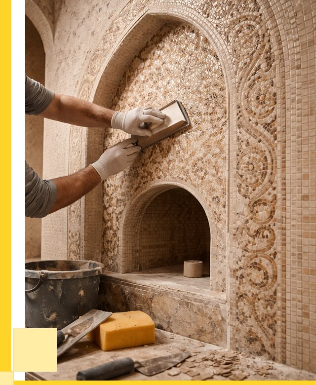 Мозаика для хамама в Торжке под ключ от 5112 р. | ЭриданТрж